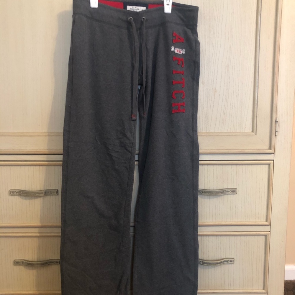 Abercrombie & Fitch gray sweatpants